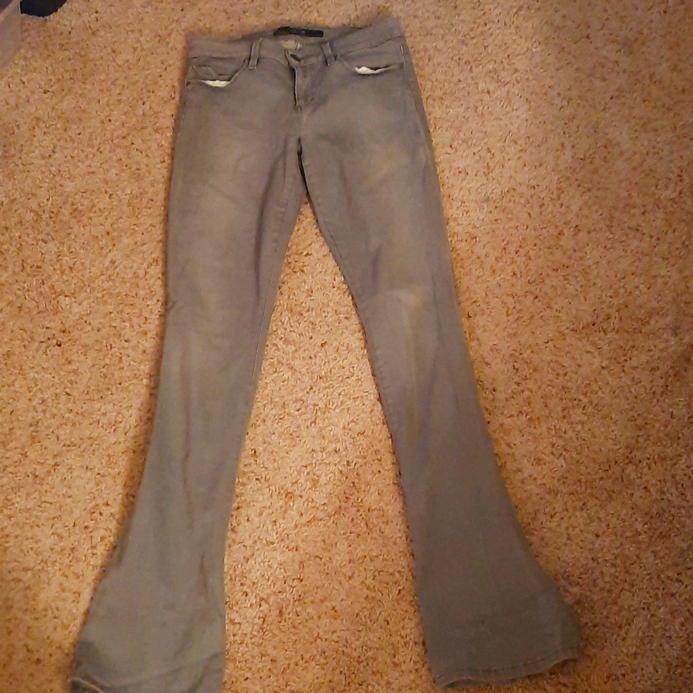 Joe's Jeans grey micro flare skinny